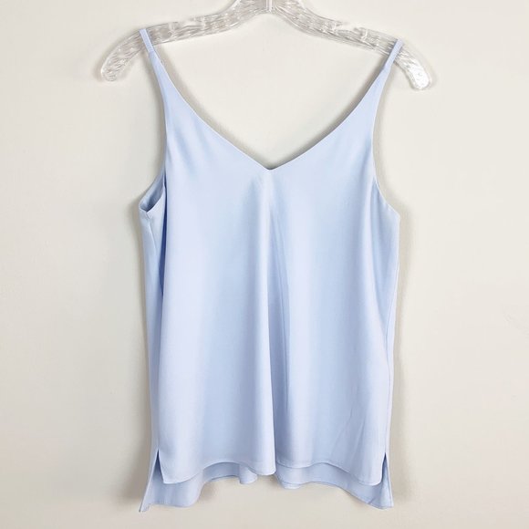 Topshop Tops - Topshop | lilac slinky camisole v neck size 2